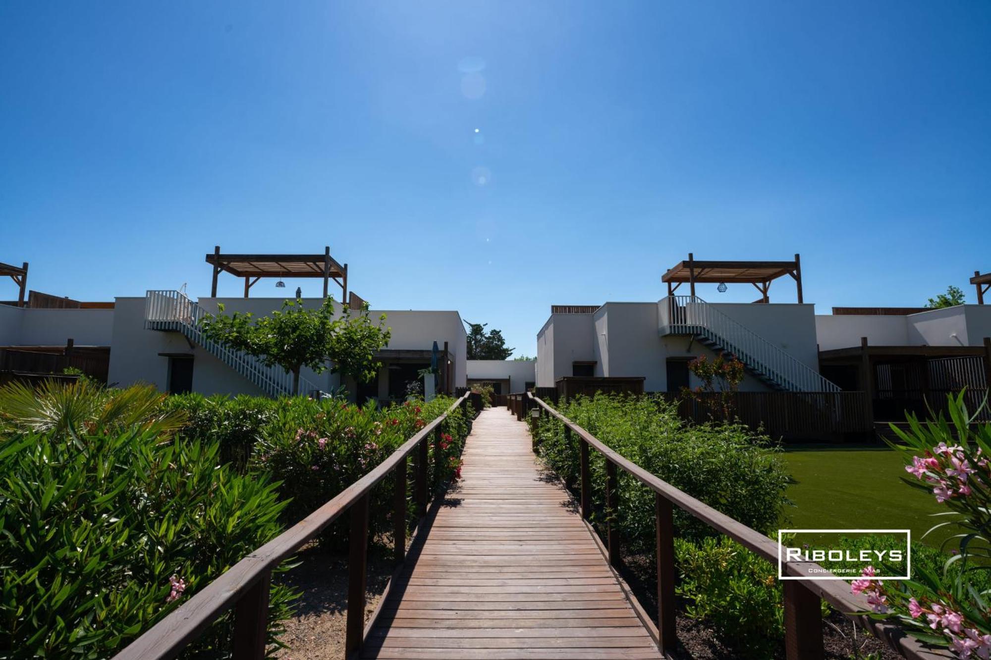 T4 Climatise Avec Piscine A 400M De La Mer วีอัส ภายนอก รูปภาพ